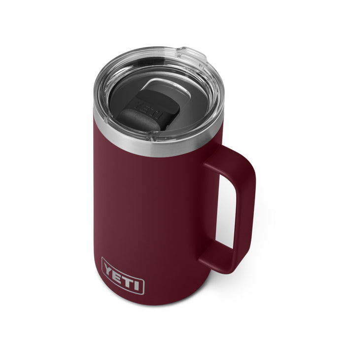 21071503223 TAZA RAMBLER 24oz MUG TAPA MAGNETICA WILD VINE RED MARCA YETI