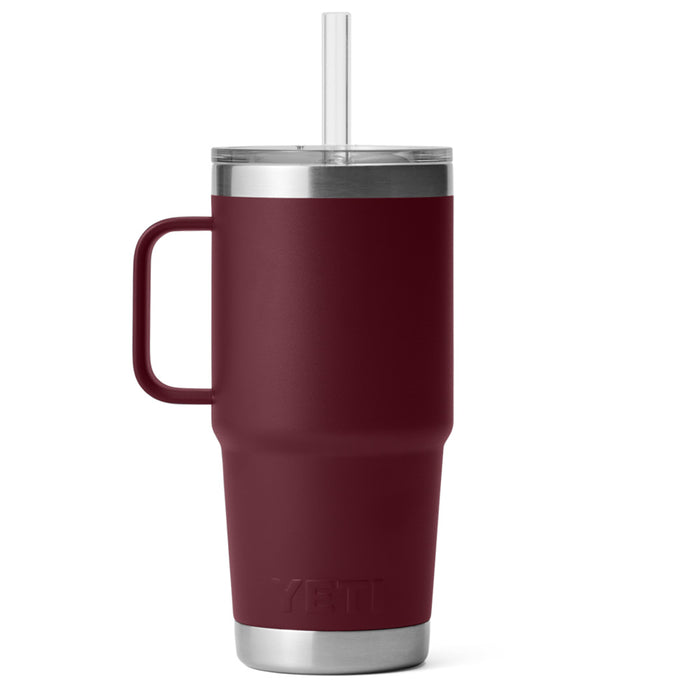 21071503249 TERMO RAMBLER 25oz STRAW MUG WILD VINE RED MARCA YETI