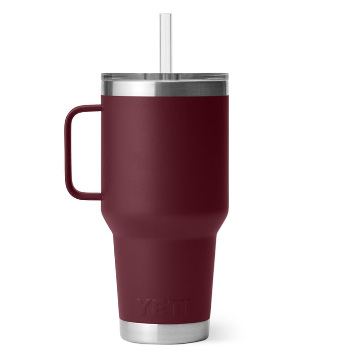 21071503250 TERMO RAMBLER 35oz STRAW MUG WILD VINE RED MARCA YETI