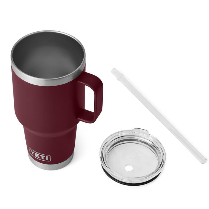 21071503250 TERMO RAMBLER 35oz STRAW MUG WILD VINE RED MARCA YETI