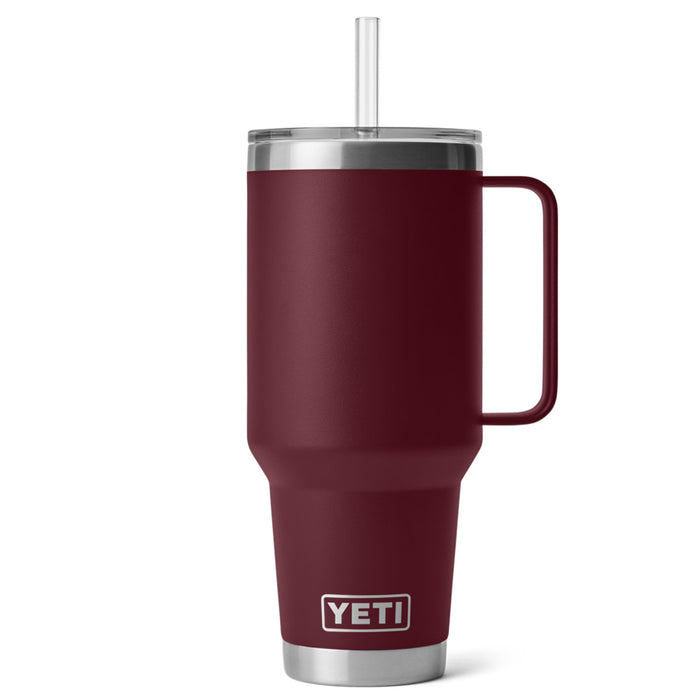 21071503251 TERMO RAMBLER 42oz STRAW MUG WILD VINE RED MARCA YETI