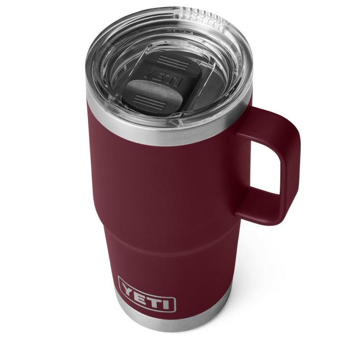 21071503252 TAZA RAMBLER 20oz TRAVEL MUG CON TAPA STRONGHOLD WILD VINE RED MARCA YETI