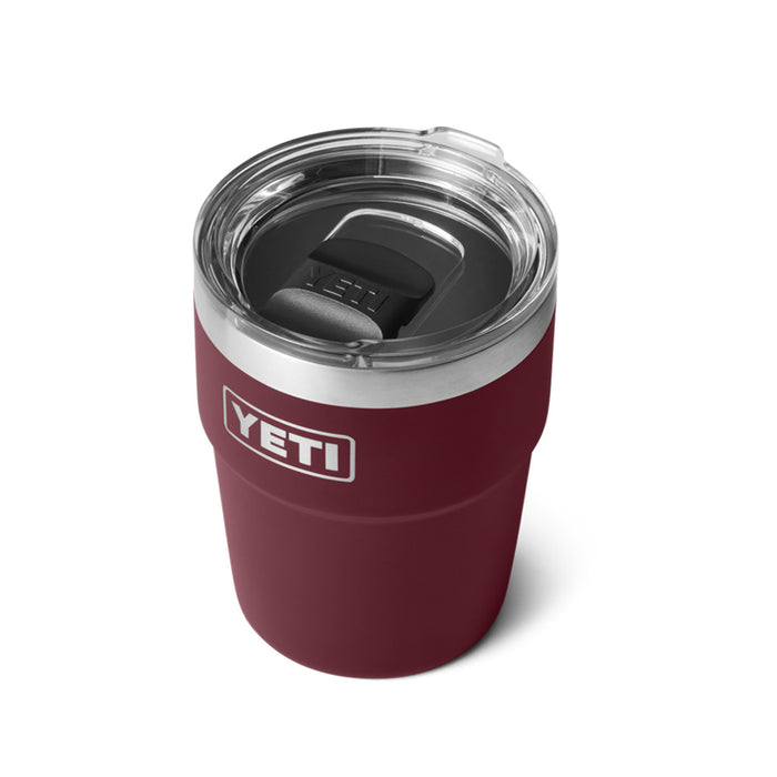 21071503261 TERMO RAMBLER 16oz STACKABLE CUP TAPA MAGNETICA WILD VINE RED MARCA YETI