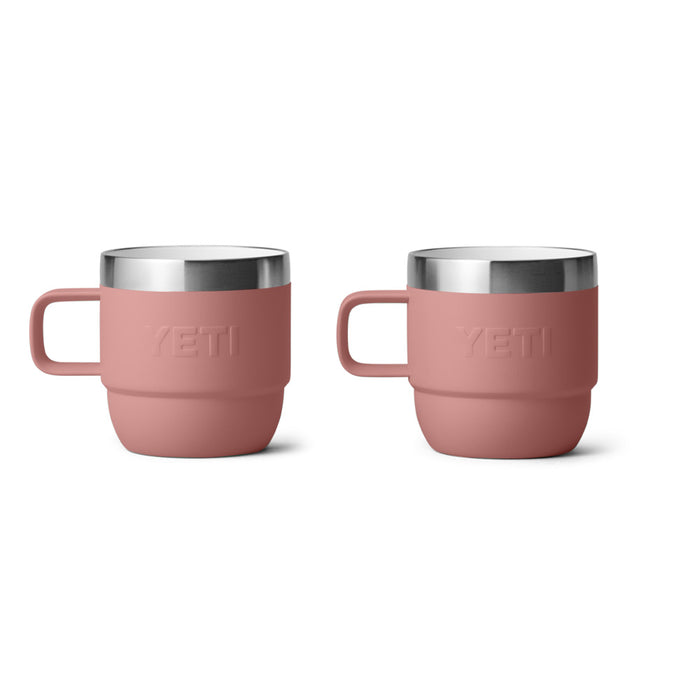 21071503327 TAZA RAMBLER 6oz STACKABLE 2 PIEZAS SANDSTONE PINK MARCA YETI