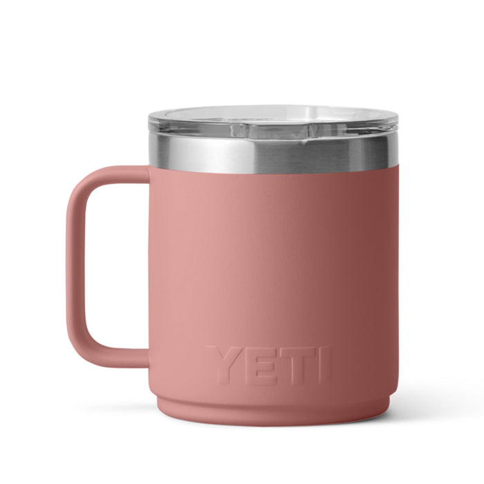 21071503328 TAZA RAMBLER 10oz STACKABLE MUG TAPA MAGNETICA SANDSTONE PINK MARCA YETI