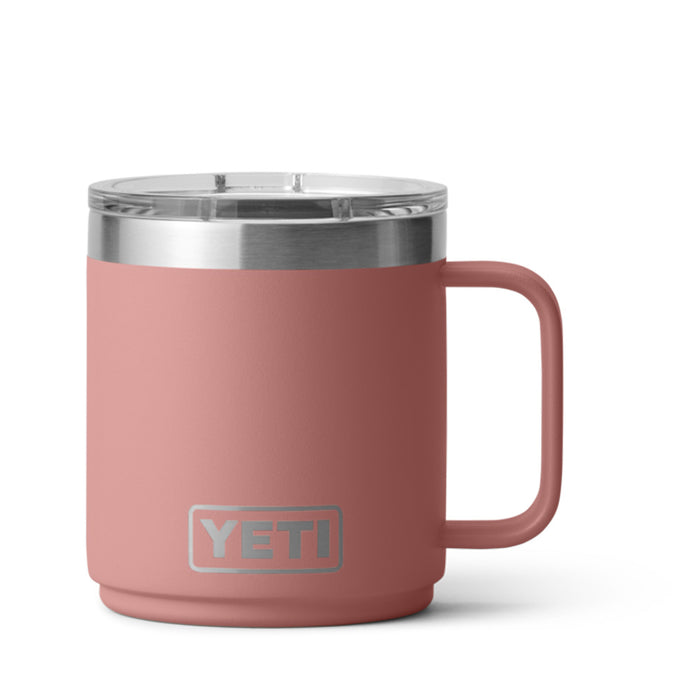 21071503328 TAZA RAMBLER 10oz STACKABLE MUG TAPA MAGNETICA SANDSTONE PINK MARCA YETI