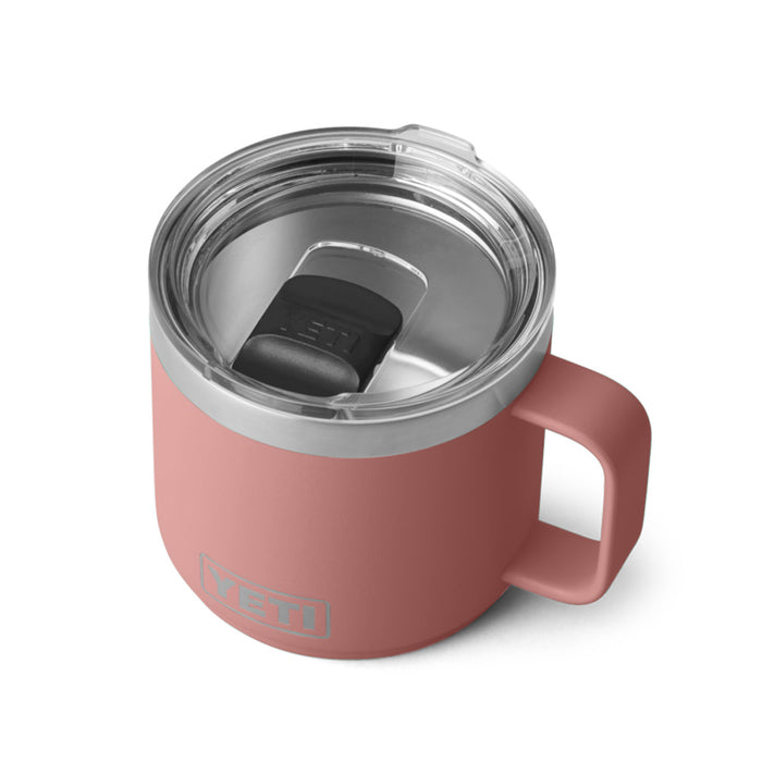 21071503329 TAZA RAMBLER 14oz MUG 2.0 TAPA MAGNETICA SANDSTONE PINK MARCA YETI