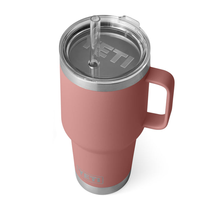 21071503348 TERMO RAMBLER 35oz STRAW MUG SANDSTONE PINK MARCA YETI