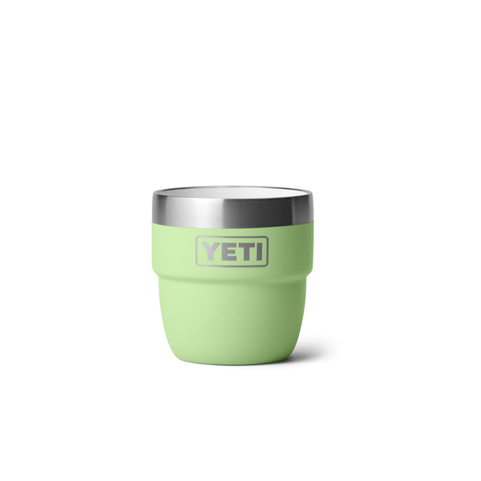 21071503415 TAZA RAMBLER 4oz STACKABLE 2 PIEZAS KEY LIME MARCA YETI