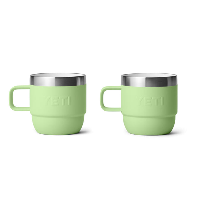 21071503416 TAZA RAMBLER 6oz STACKABLE 2 PIEZAS KEY LIME MARCA YETI