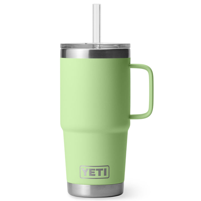 21071503445 TERMO RAMBLER 25oz STRAW MUG KEY LIME MARCA YETI