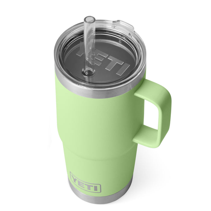 21071503445 TERMO RAMBLER 25oz STRAW MUG KEY LIME MARCA YETI