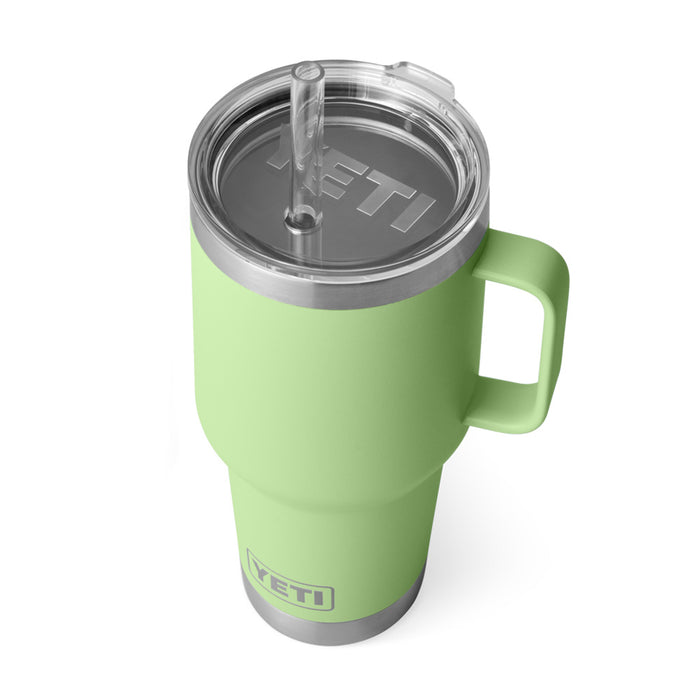 21071503446 TERMO RAMBLER 35oz STRAW MUG KEY LIME MARCA YETI