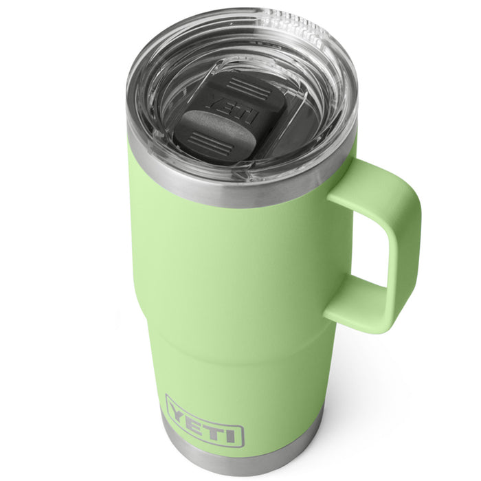 21071503448 TAZA RAMBLER 20oz TRAVEL MUG CON TAPA STRONGHOLD KEY LIME MARCA YETI