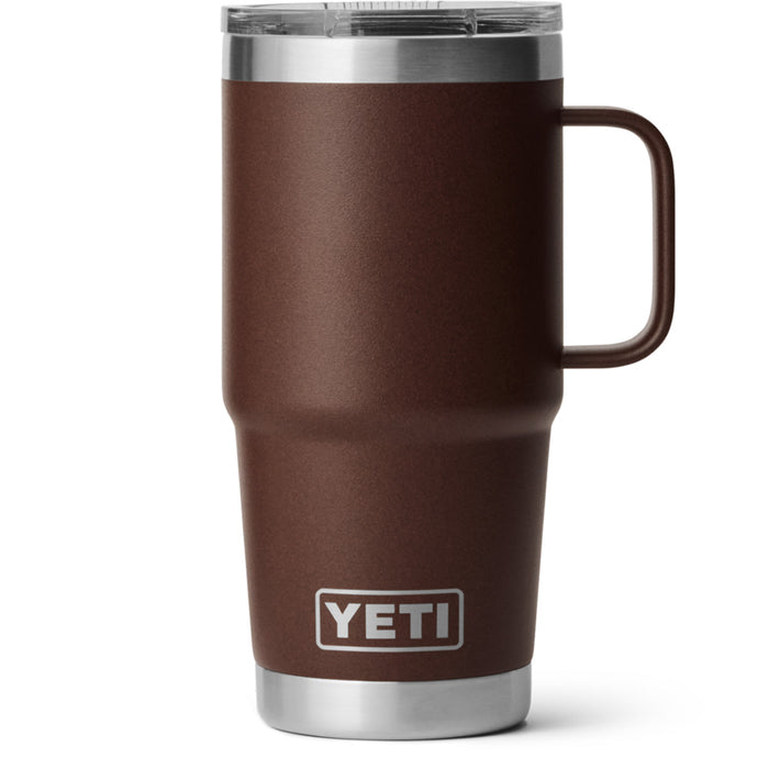 21071503539 TAZA RAMBLER 20oz TRAVEL MUG CON TAPA STRONGHOLD WETLANDS BROWN MARCA YETI