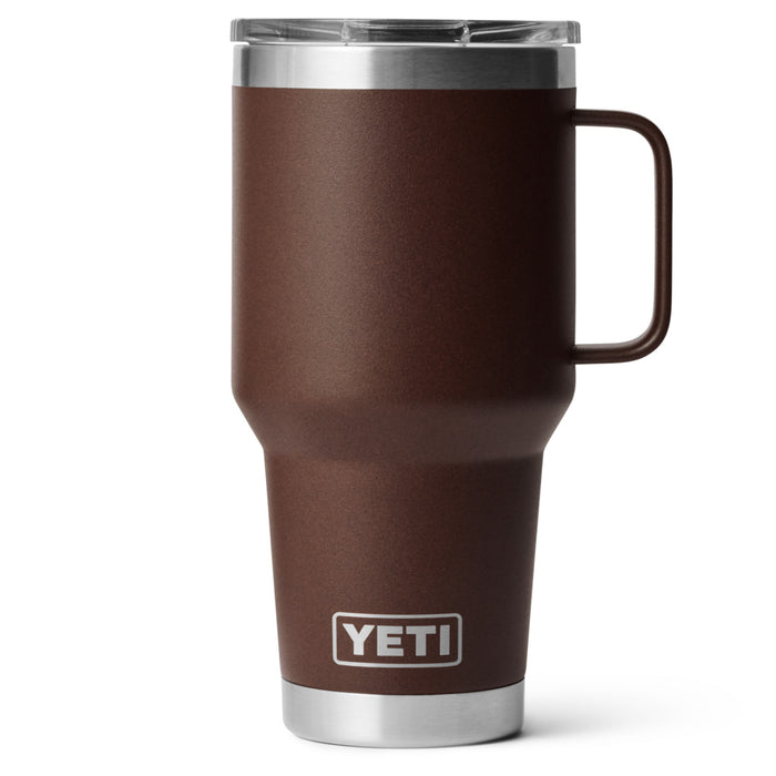 21071503540 TAZA RAMBLER 30oz TRAVEL MUG CON TAPA STRONGHOLD WETLANDS BROWN MARCA YETI