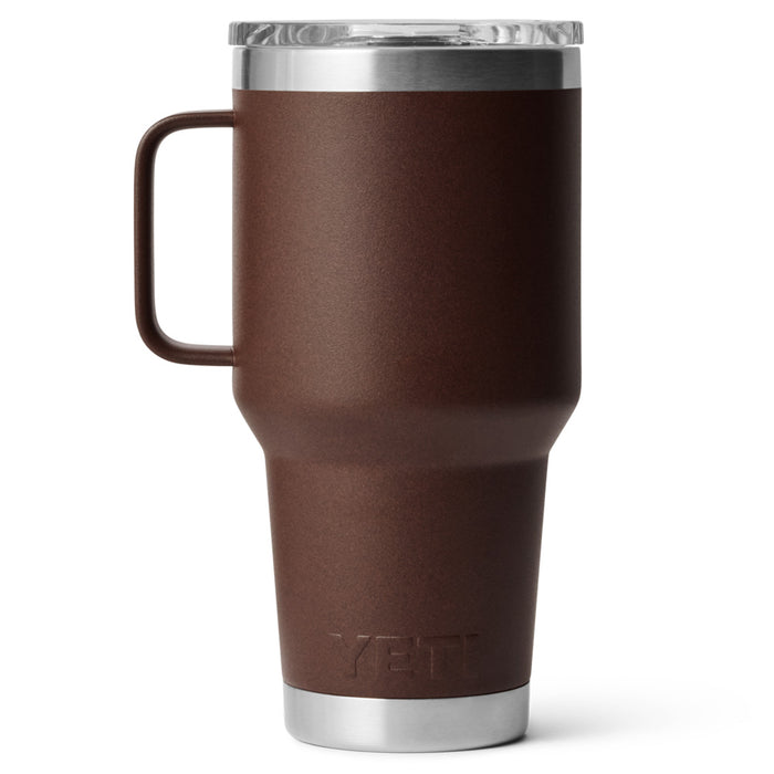 21071503540 TAZA RAMBLER 30oz TRAVEL MUG CON TAPA STRONGHOLD WETLANDS BROWN MARCA YETI