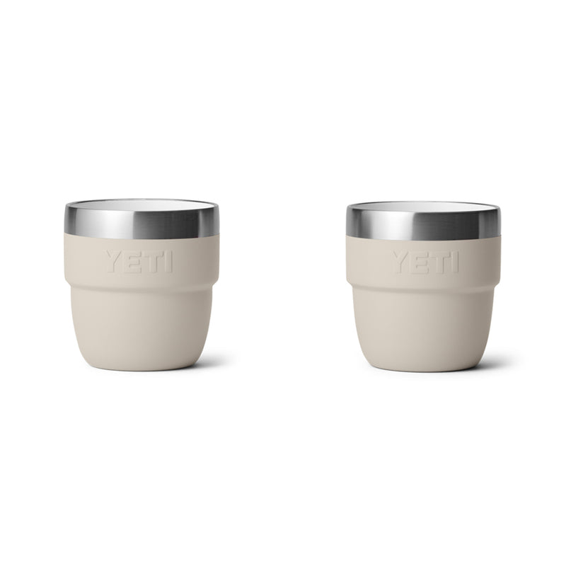 21071503584 TAZA RAMBLER 4oz STACKABLE 2 PIEZAS CAPE TAUPE MARCA YETI