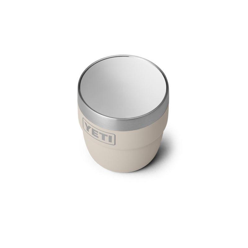 21071503584 TAZA RAMBLER 4oz STACKABLE 2 PIEZAS CAPE TAUPE MARCA YETI