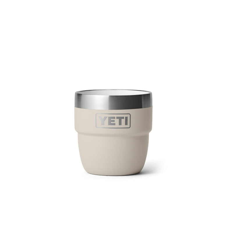 21071503584 TAZA RAMBLER 4oz STACKABLE 2 PIEZAS CAPE TAUPE MARCA YETI