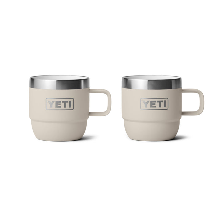 21071503585 TAZA RAMBLER 6oz STACKABLE 2 PIEZAS CAPE TAUPE MARCA YETI