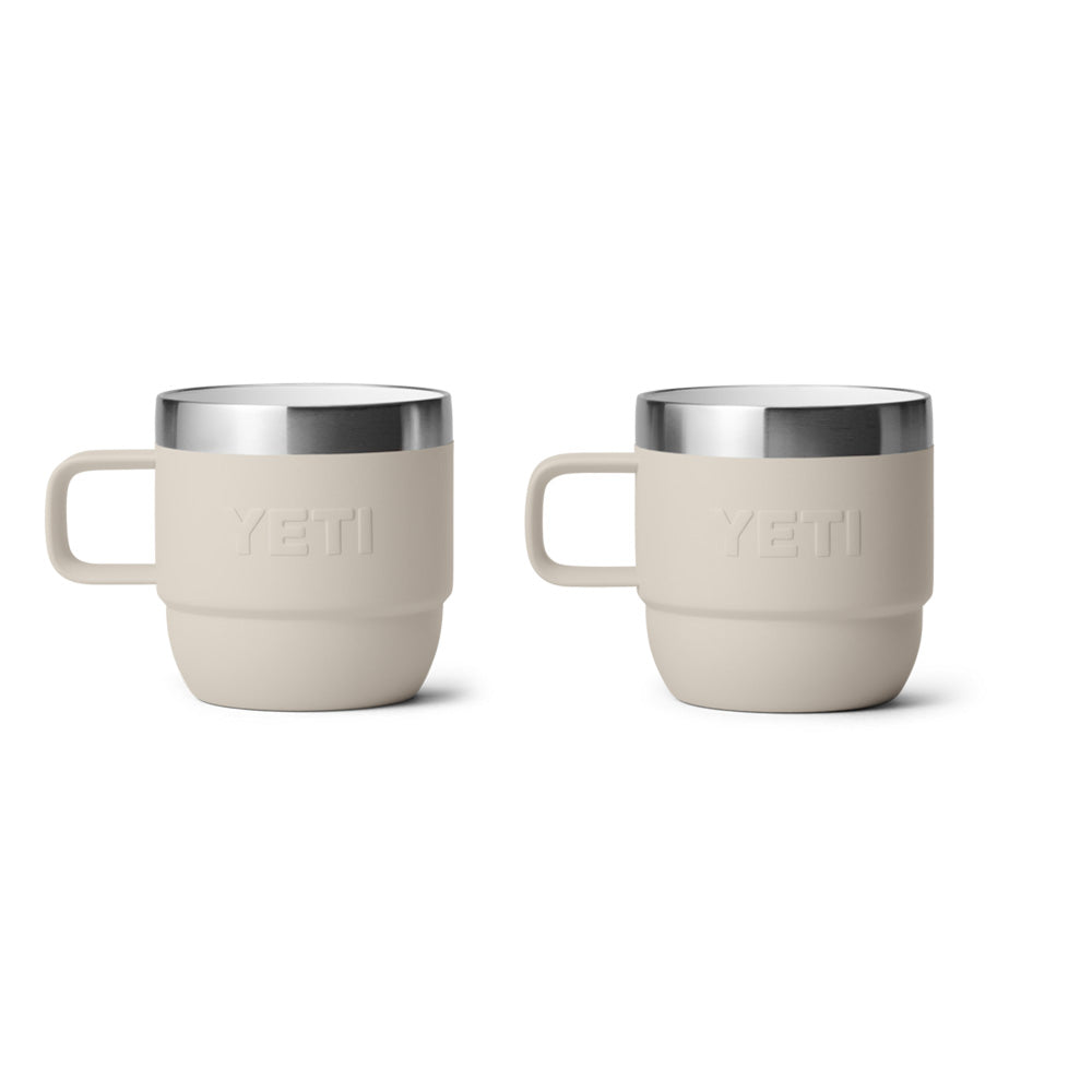 21071503585 TAZA RAMBLER 6oz STACKABLE 2 PIEZAS CAPE TAUPE MARCA YETI