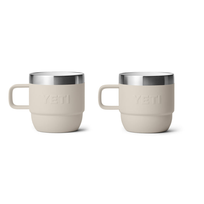 21071503585 TAZA RAMBLER 6oz STACKABLE 2 PIEZAS CAPE TAUPE MARCA YETI