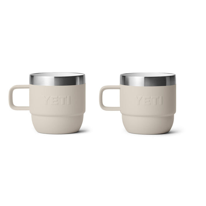 21071503585 TAZA RAMBLER 6oz STACKABLE 2 PIEZAS CAPE TAUPE MARCA YETI