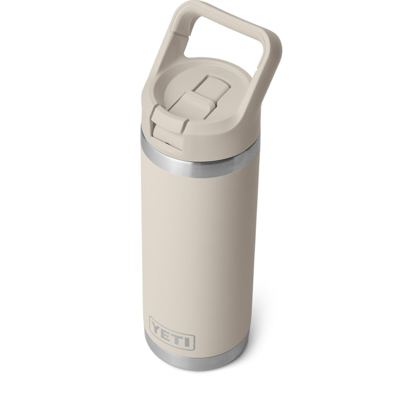 21071503590 TERMO RAMBLER 18oz BOTTLE STRAW CAP COLOR MATCHED CAPE TAUPE MARCA YETI