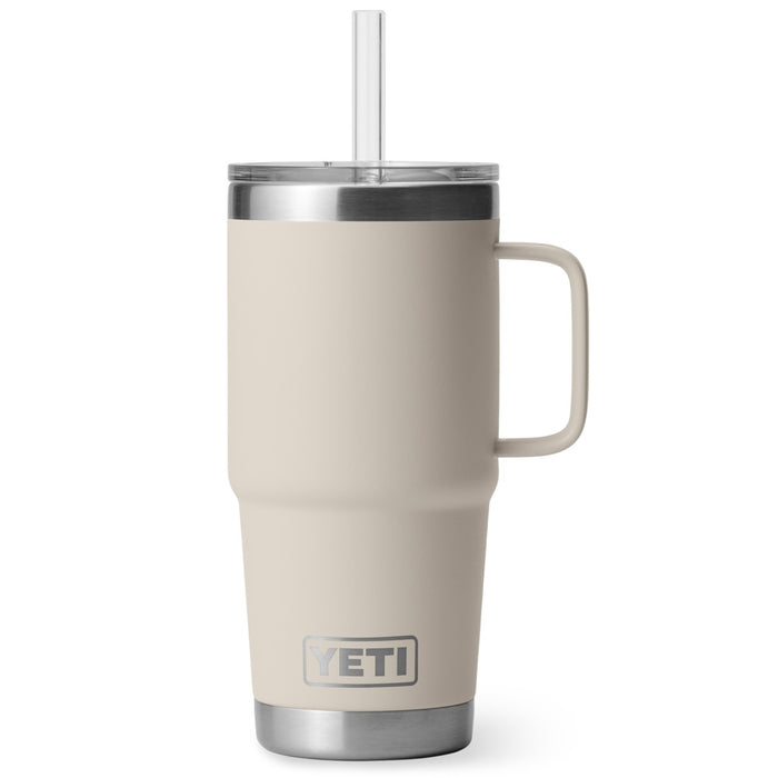 21071503600 TERMO RAMBLER 25oz STRAW MUG CAPE TAUPE MARCA YETI