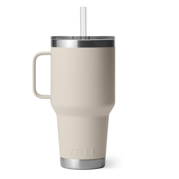 21071503601 TERMO RAMBLER 35oz STRAW MUG CAPE TAUPE MARCA YETI