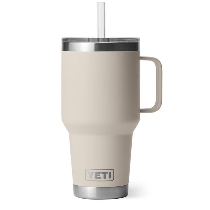 21071503601 TERMO RAMBLER 35oz STRAW MUG CAPE TAUPE MARCA YETI