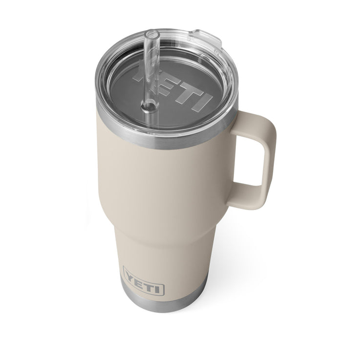 21071503601 TERMO RAMBLER 35oz STRAW MUG CAPE TAUPE MARCA YETI