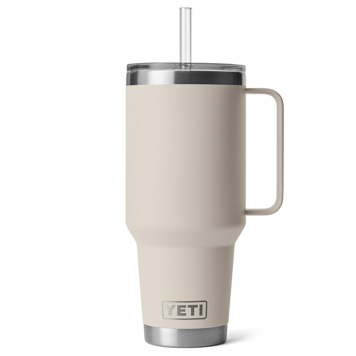 21071503602 TERMO RAMBLER 42oz STRAW MUG CAPE TAUPE MARCA YETI