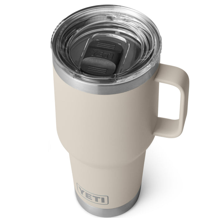 21071503604 TAZA RAMBLER 30oz TRAVEL MUG CON TAPA STRONHOLD CAPE TAUPE MARCA YETI