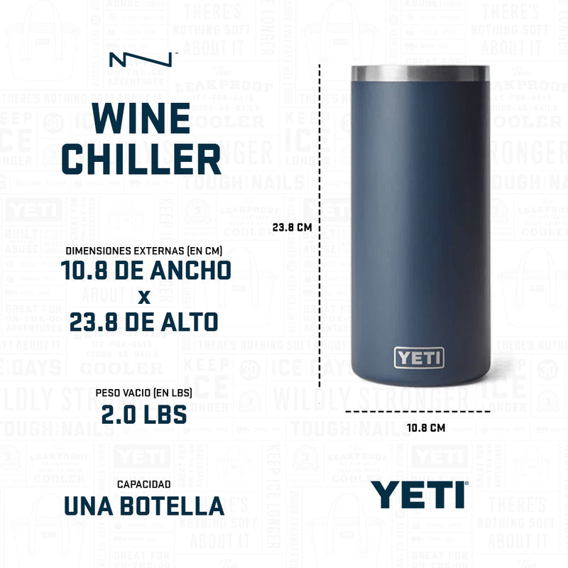 21071503607 RAMBLER WINE CHILLER CAPE TAUPE MARCA YETI