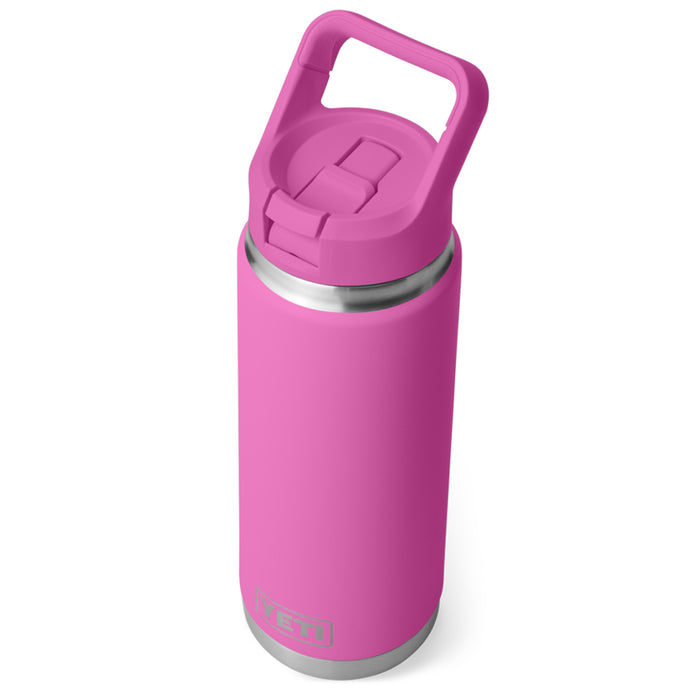 21071503681 TERMO RAMBLER 26oz STRAW BOTTLE COLOR MATCHED WILDFLOWER FUCHSIA MARCA YETI