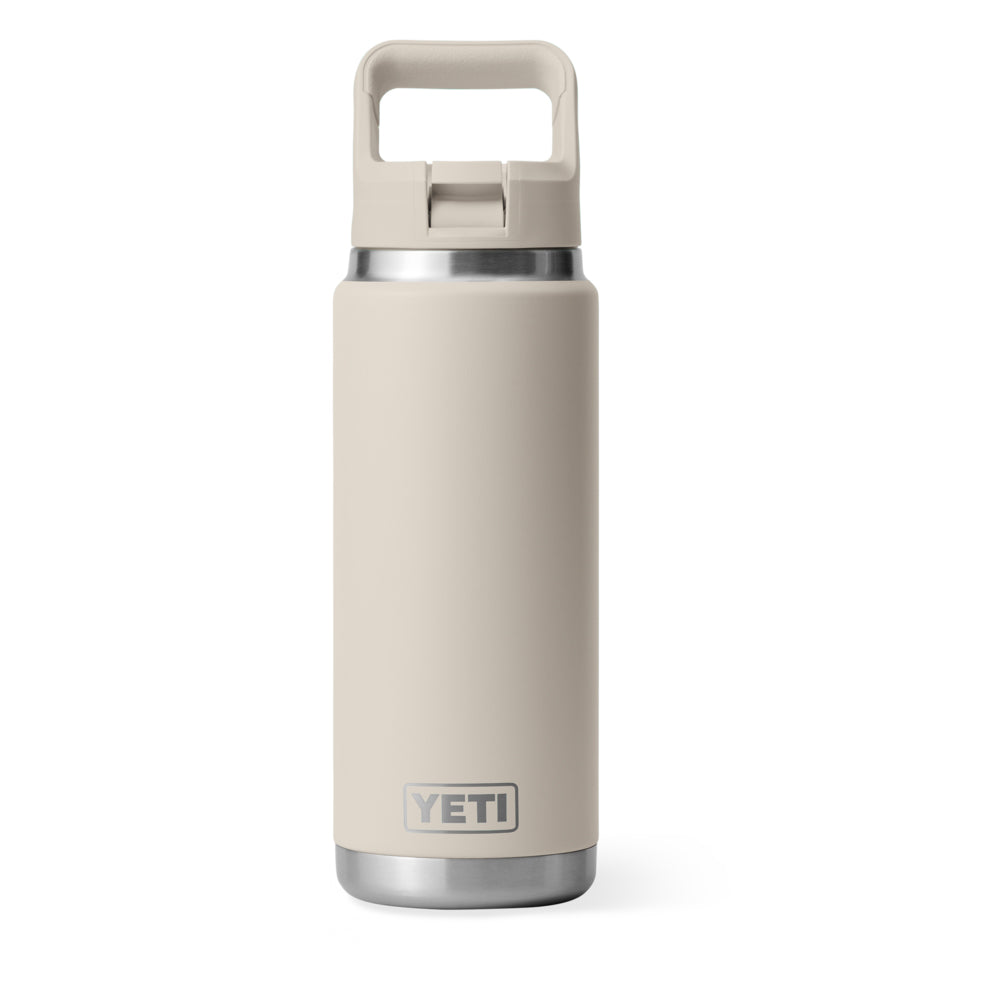 21071503694 TERMO RAMBLER 26oz STRAW BOTTLE COLOR MATCHED CAPE TAUPE MARCA YETI