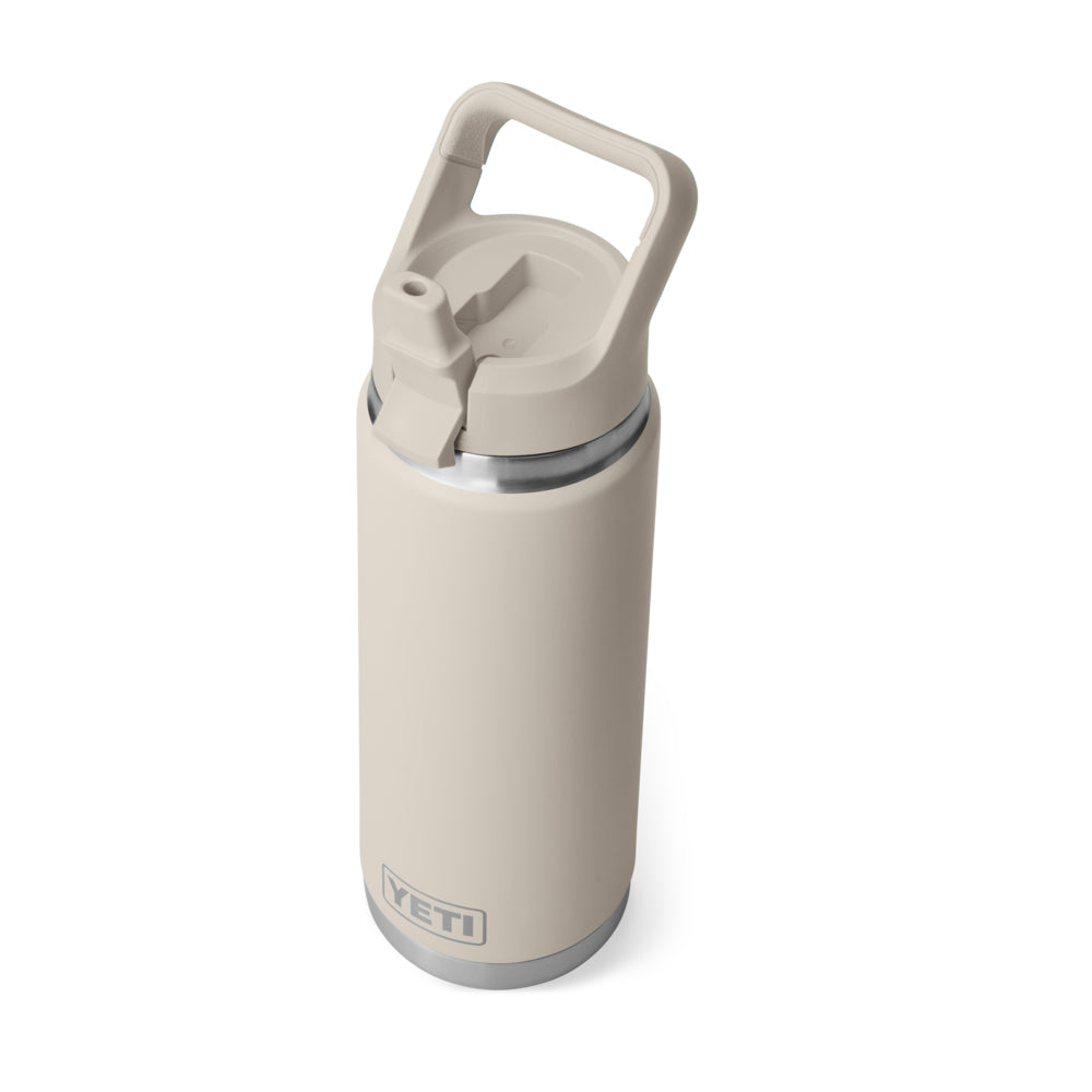 21071503694 TERMO RAMBLER 26oz STRAW BOTTLE COLOR MATCHED CAPE TAUPE MARCA YETI