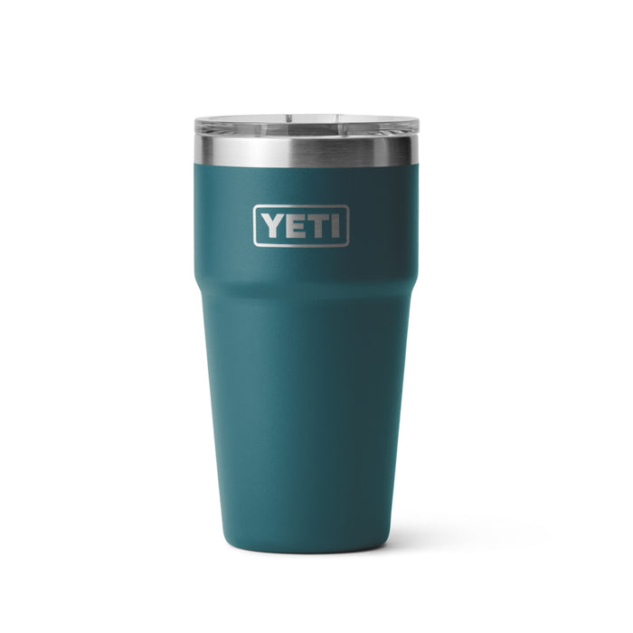 21071503882 TERMO RAMBLER 20oz STACKABLE CUP TAPA MAGNETICA AGAVE TEAL MARCA YETI