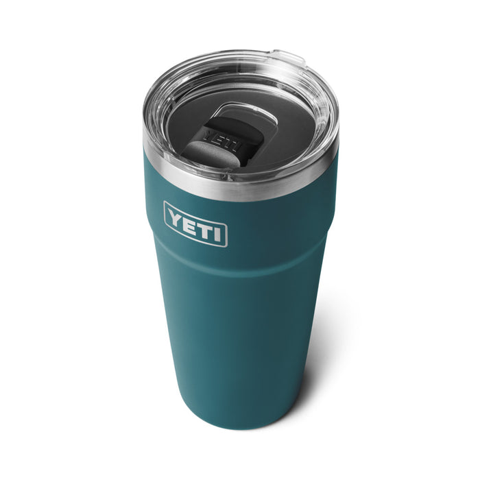 21071503890 TERMO RAMBLER 30oz STACKABLE CUP TAPA MAGNETICA AGAVE TEAL MARCA YETI