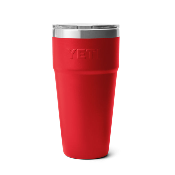 21071503893 TERMO RAMBLER 30oz STACKABLE CUP TAPA MAGNETICA RESCUE RED MARCA YETI