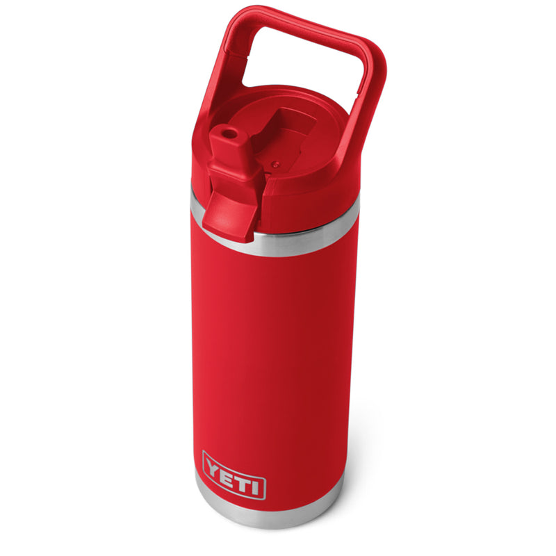 21071503995 TERMO RAMBLER 18oz BOTTLE STRAW CAP COLOR MATCHED RESCUE RED MARCA YETI