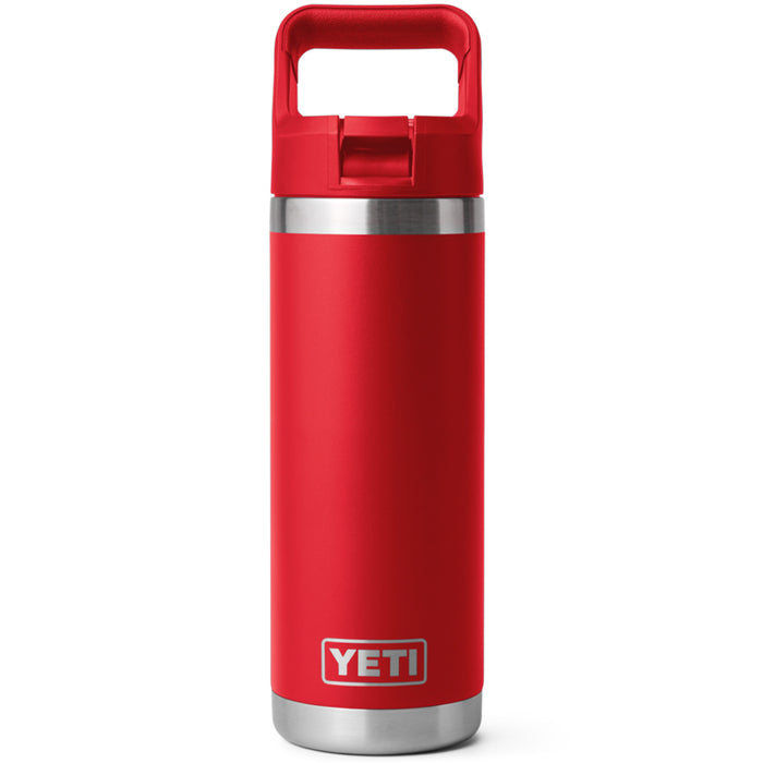 21071503995 TERMO RAMBLER 18oz BOTTLE STRAW CAP COLOR MATCHED RESCUE RED MARCA YETI