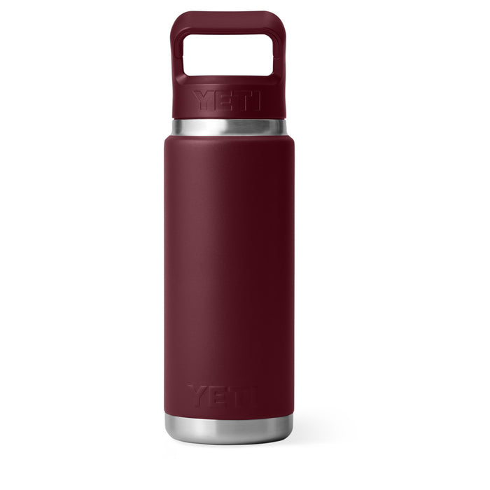 21071504176 TERMO RAMBLER 26oz STRAW BOTTLE COLOR MATCHED WILD VINE RED MARCA YETI