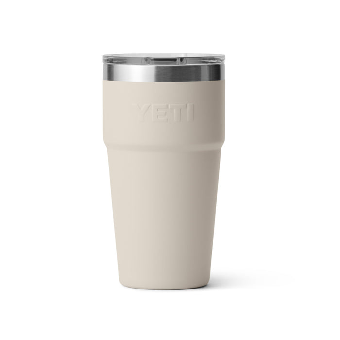 21071504224 TERMO RAMBLER 20oz STACKABLE CUP TAPA MAGNETICA CAPE TAUPE MARCA YETI