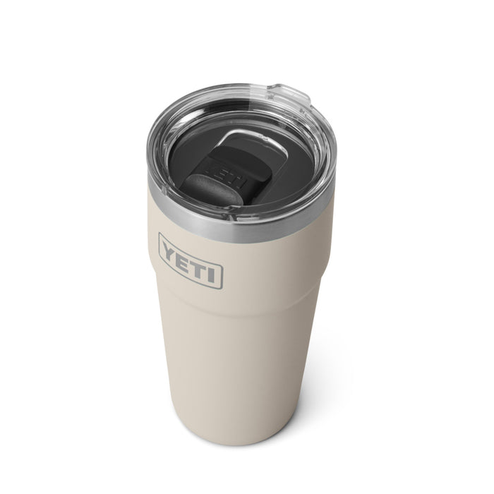 21071504224 TERMO RAMBLER 20oz STACKABLE CUP TAPA MAGNETICA CAPE TAUPE MARCA YETI