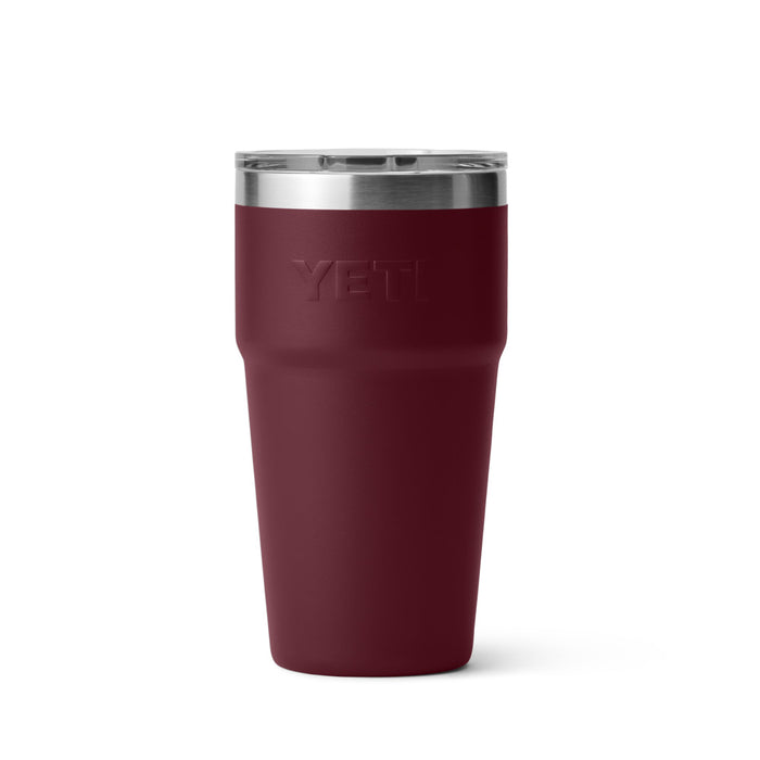 21071504225 TERMO RAMBLER 20oz STACKABLE CUP TAPA MAGNETICA WILD VINE RED MARCA YETI