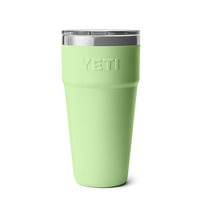 21071504243 TERMO RAMBLER 30oz STACKABLE CUP TAPA MAGNETICA KEY LIME MARCA YETI