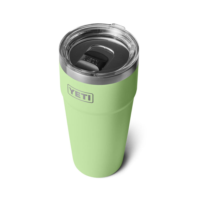 21071504243 TERMO RAMBLER 30oz STACKABLE CUP TAPA MAGNETICA KEY LIME MARCA YETI